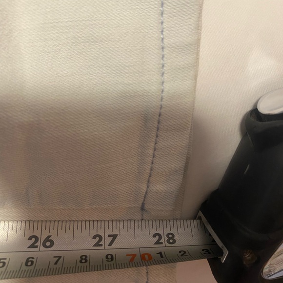 Pale Blue 7 For All Mankind A Pocket Jeans Size 30 - Picture 9 of 16